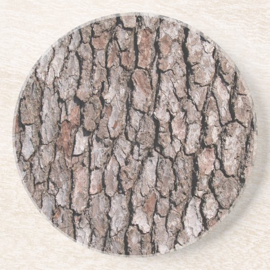 Misc. Baum-Serie - Nahes Aufsetzen der Baumrinde Getränkeuntersetzer (Vorne)