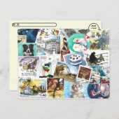 Misc Postage-Briefmarke Postkarte (Vorne/Hinten)