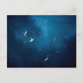 Miscellaneous - Arctic Tern & Blue Sky Pattern Postkarte (Vorderseite)