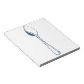 Miscellaneous - Blue Vintage: Spoon Notizblock (angewinkelt)