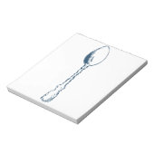 Miscellaneous - Blue Vintage: Spoon Notizblock (Rotiert)