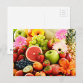 Miscellaneous - Fresh Fruit Patterns Nine Postkarte (Vorne/Hinten)