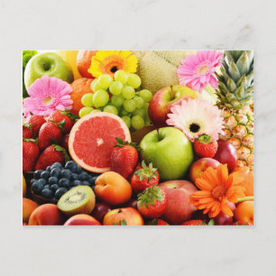 Miscellaneous - Fresh Fruit Patterns Nine Postkarte