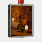 Miscellaneous - Sauna Objects Patterns Nineteen Ornament Aus Metall (Rechts)