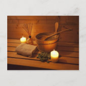 Miscellaneous - Sauna Objects Patterns Nineteen Postkarte (Vorderseite)