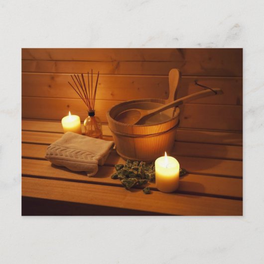 Miscellaneous - Sauna Objects Patterns Nineteen Postkarte (Vorderseite)