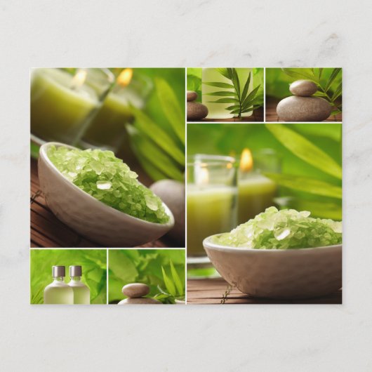Miscellaneous - Zen Spa Klebemasse Patterns Three Postkarte (Vorderseite)