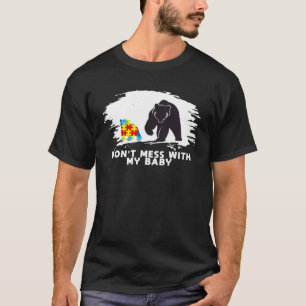 Misch dich nicht in den Monat der Autismusaufkläru T-Shirt