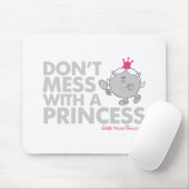 Misch dich nicht mit der kleinen Miss Prinzessin Mousepad (Mit Mouse)
