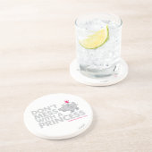 Misch dich nicht mit der kleinen Miss Prinzessin Sandstein Untersetzer (Seite)