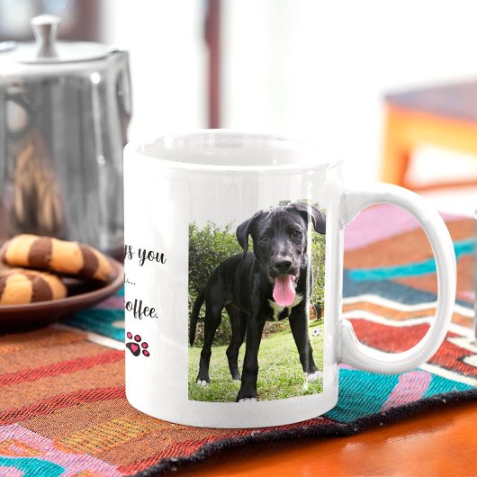 Misch dich nicht mit meinem Hund und meinem Person Kaffeetasse