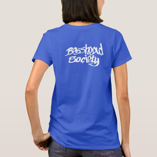 Misch dich nicht mit meinem Trommel & Bass T-Shirt (Rückseite)