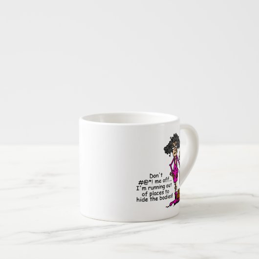 Misch dich nicht mit mir espressotasse (Vorderseite Rechts)