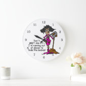 Misch dich nicht mit mir große wanduhr (Zuhause)