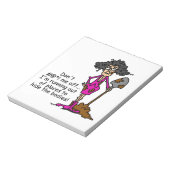 Misch dich nicht mit mir notizblock (Rotiert)