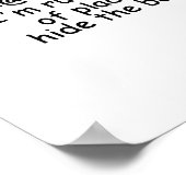 Misch dich nicht mit mir poster (Ecke)