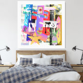 Misch es auf! leinwanddruck (Insitu (Schlafzimmer))