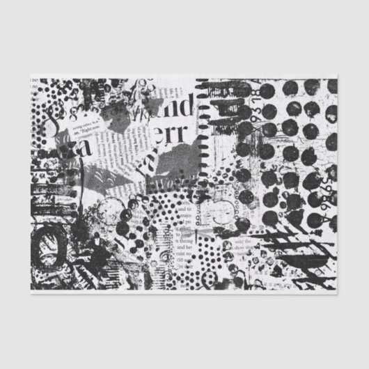 Misch-Media-Kunstpapier für Decodierung oder Colla Seidenpapier (Vorderseite)