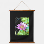 Misch-mediale Digital-Art-Hangband Wandteppich Mit Holzrahmen (Vorderseite)