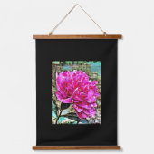 Misch-mediale Digital-Art-Hangband Wandteppich Mit Holzrahmen (Vorderseite)