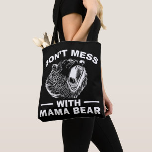 Mische dich nicht mit Mama Bär Muttertag Mama Cool Tasche