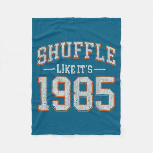 Mische wie es 1985 ist Vintage Retro Geburtstag Hu Fleecedecke