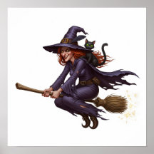 Mischeivous Witch Graphic