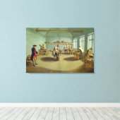 Mischen des Pulvers Leinwanddruck (Insitu (Holzboden))