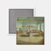 Mischen des Pulvers Magnet (Vorderseite/Rückseite)