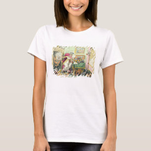 Mischen eines Rezepts für Körner, veröffentlich T-Shirt