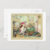 Mischen eines Rezepts für Körner, veröffentlicht Postkarte (Vorne/Hinten)