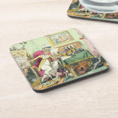 Mischen eines Rezepts für Körner, veröffentlicht Untersetzer (Linke Seite)