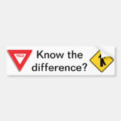 Mischen/Ertrag kennen den Unterschied? Autoaufkleber (Vorne)