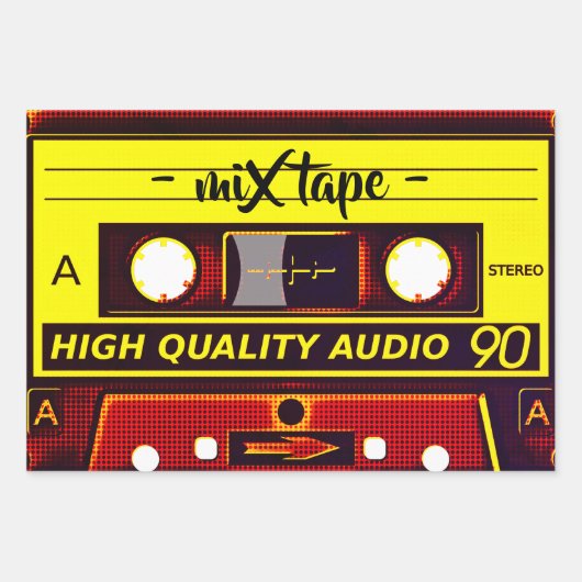 Mischen Geschenkpapier Set (Vorderseite 3)