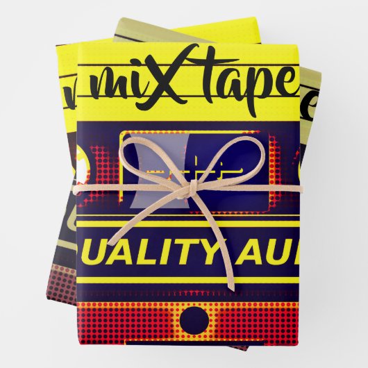 Mischen Geschenkpapier Set (Beispiel)