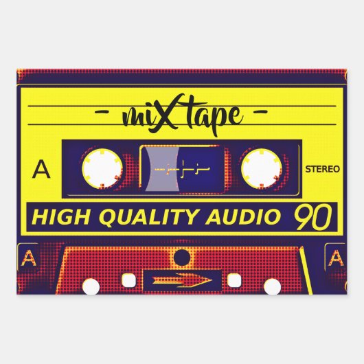 Mischen Geschenkpapier Set (Vorderseite)