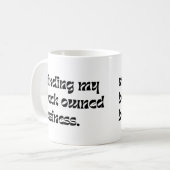 Mischen meines schwarzen Unternehmens Kaffeetasse (Vorderseite Links)