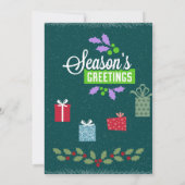 Mischen, Mingeln und trunkendes Party Einladung (Rückseite)