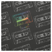 Mischen Sie Musik-Gewebe, angesagtes Stoff (Muster)