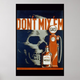 Mischen Sie nicht EM Poster