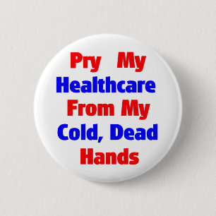 Mischen Sie sich mein Gesundheitswesen von meinen Button