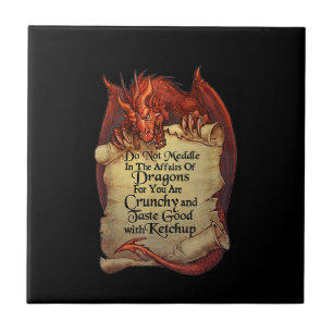 Mischen Sie sich nicht in die Angelegenheiten von  Fliese