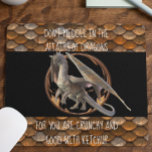 Mischen Sie sich nicht in Dragons Funny ein Mousepad<br><div class="desc">This design was created though digital art. It may be personalized in the area provide or customizing by choosing the click to customize further option and changing the name, initials or words. You may also change the text color and style or delete the text for an image only design. Kontakt...</div>