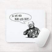 Mischen Sie UNSCHÄRFE nicht mit UNSCHÄRFE Mousepad (Mit Mouse)