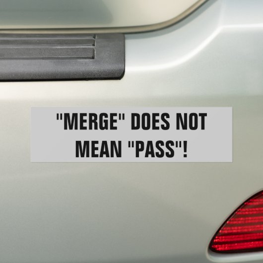 Mischen tut nicht gemeiner Durchlauf! Autoaufkleber (Auf Auto)