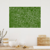 Mischen und Anpassen von Hintergrundfarben Poster (Küche)