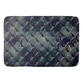 Mischen von 3D-Quadraten mit dunkelgrünem "Rauchgl Badematte (Vorderseite)