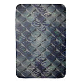 Mischen von 3D-Quadraten mit dunkelgrünem "Rauchgl Badematte (Vorderseite Vertikal)