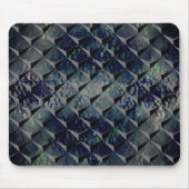 Mischen von 3D-Quadraten mit dunkelgrünem "Rauchgl Mousepad (Vorne)