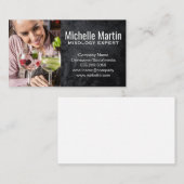 Mischen von Cocktails Visitenkarte (Vorne/Hinten)